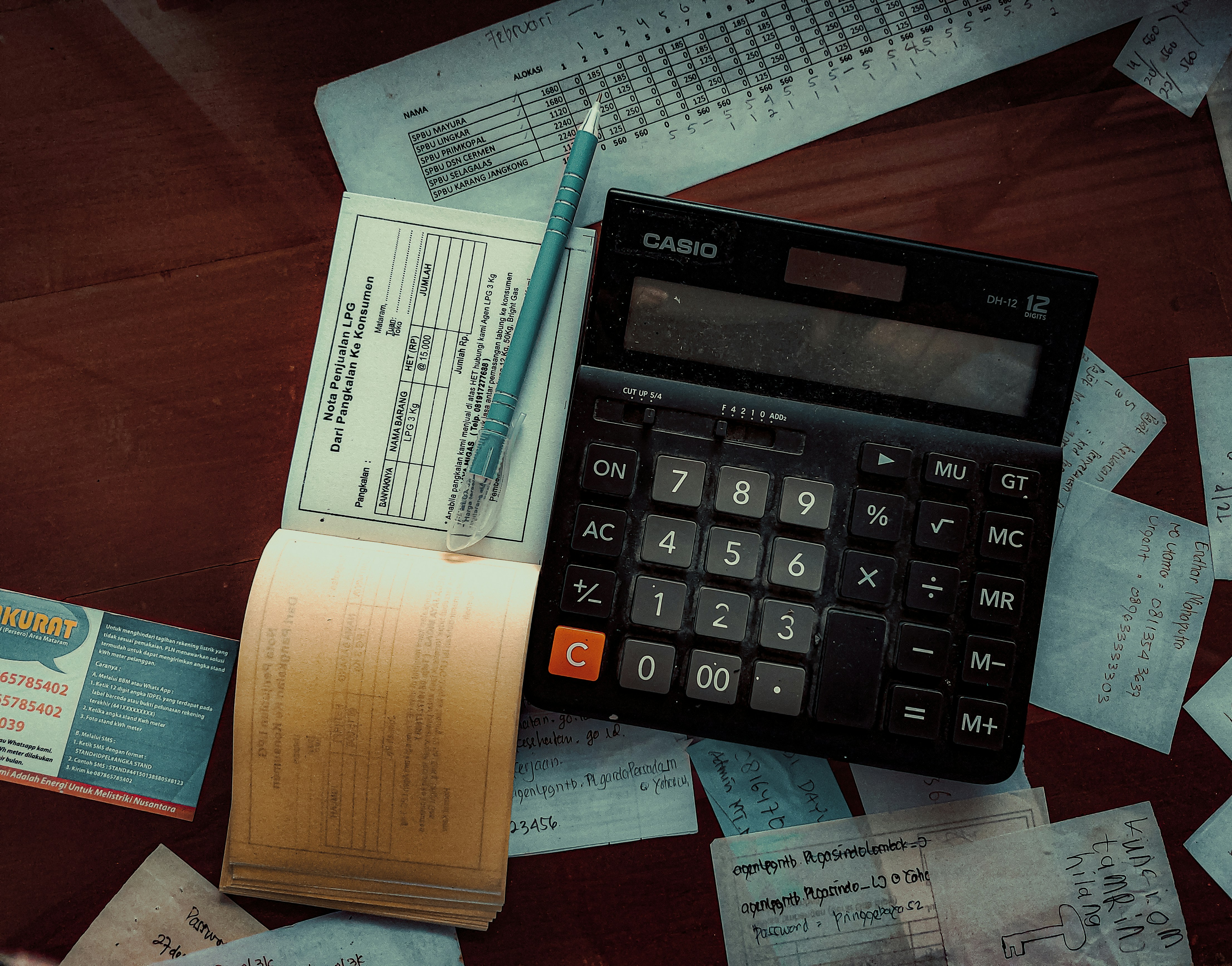 Bookkeeping